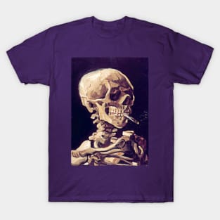 Van Gogh "Skull Cigarette" T-Shirt